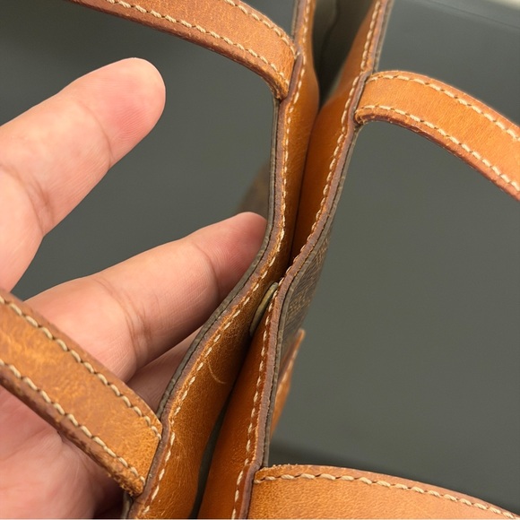 Celine Brown Macadam Small Tote Authentic - Picture 7 of 11